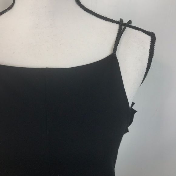 Free People Open Back Cut Out Leaf Fit Flare Dress - Picture 5 of 10